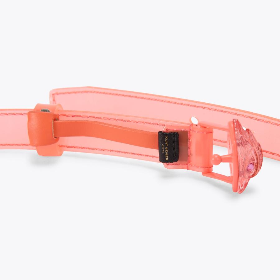 20 EAGLE BELT Orange Belt by Kurt Geiger London display picture 3