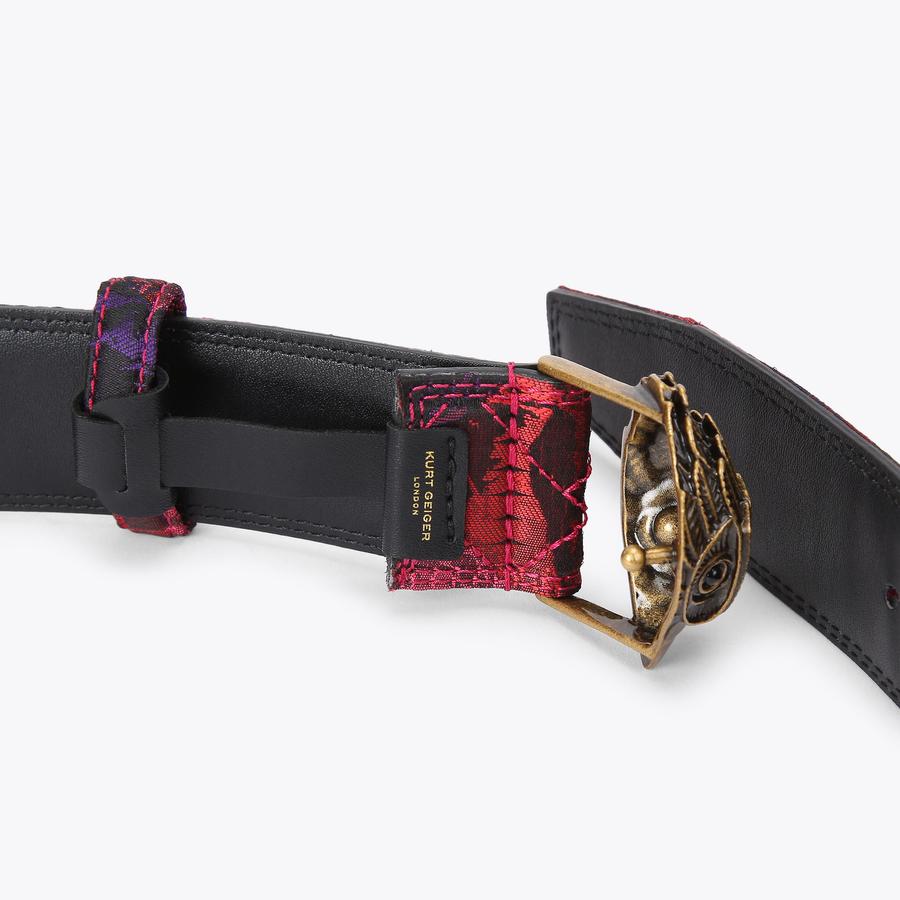 KENSINGTON 38 BELT Fabric Floral Kensington Belt by KURT 