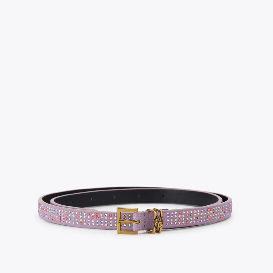 SHOREDITCH 15 BELT Lilac Belt by Kurt Geiger London
