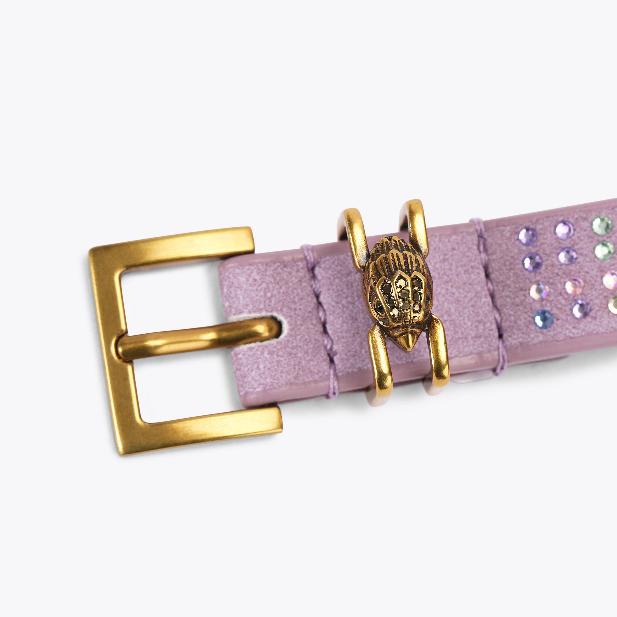 SHOREDITCH 15 BELT Lilac Belt by Kurt Geiger London
