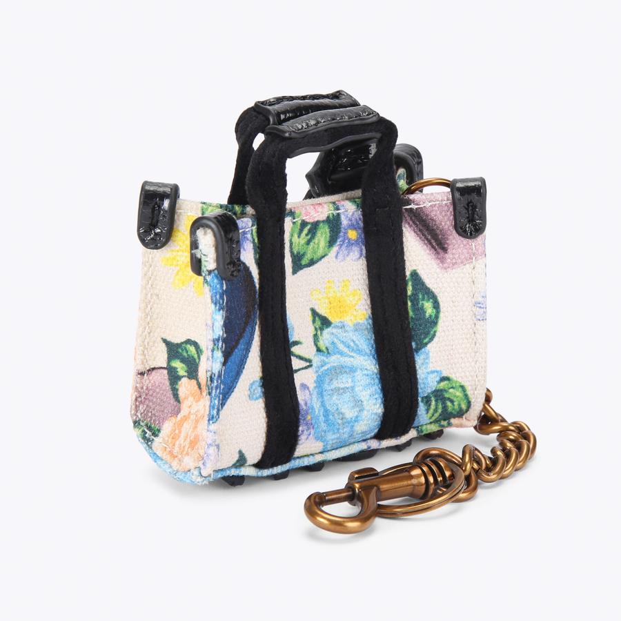 SOUTHBANK KEYRING Printed Heart Floral Southbank Keyring by KURT