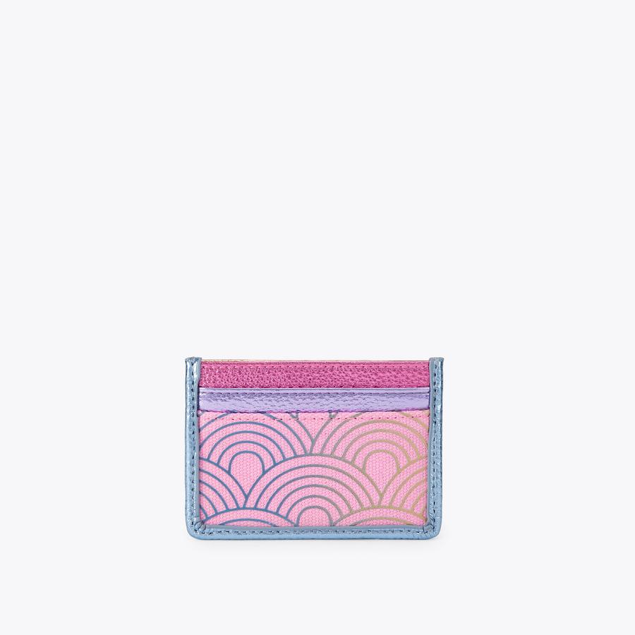 SOUTHBANK CARD HOLDER Pebble Grain Canvas Purse by Kurt Geiger London