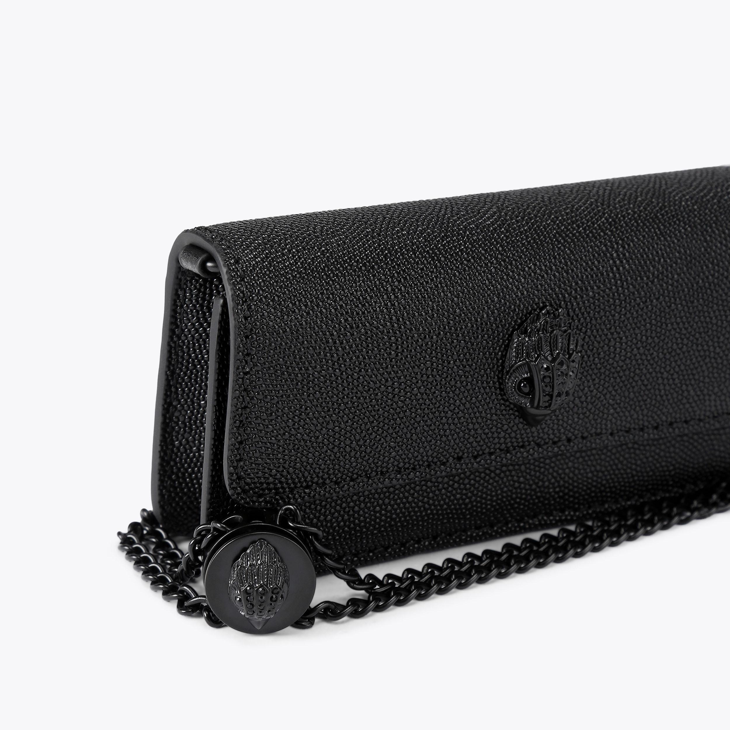 SKEG 9.0 FIN ORG GG BLK/CLR ロングFIN 新品激安 LONG NANO SHOREDITCH DR Black Grained Cross Body Bag Leather by
