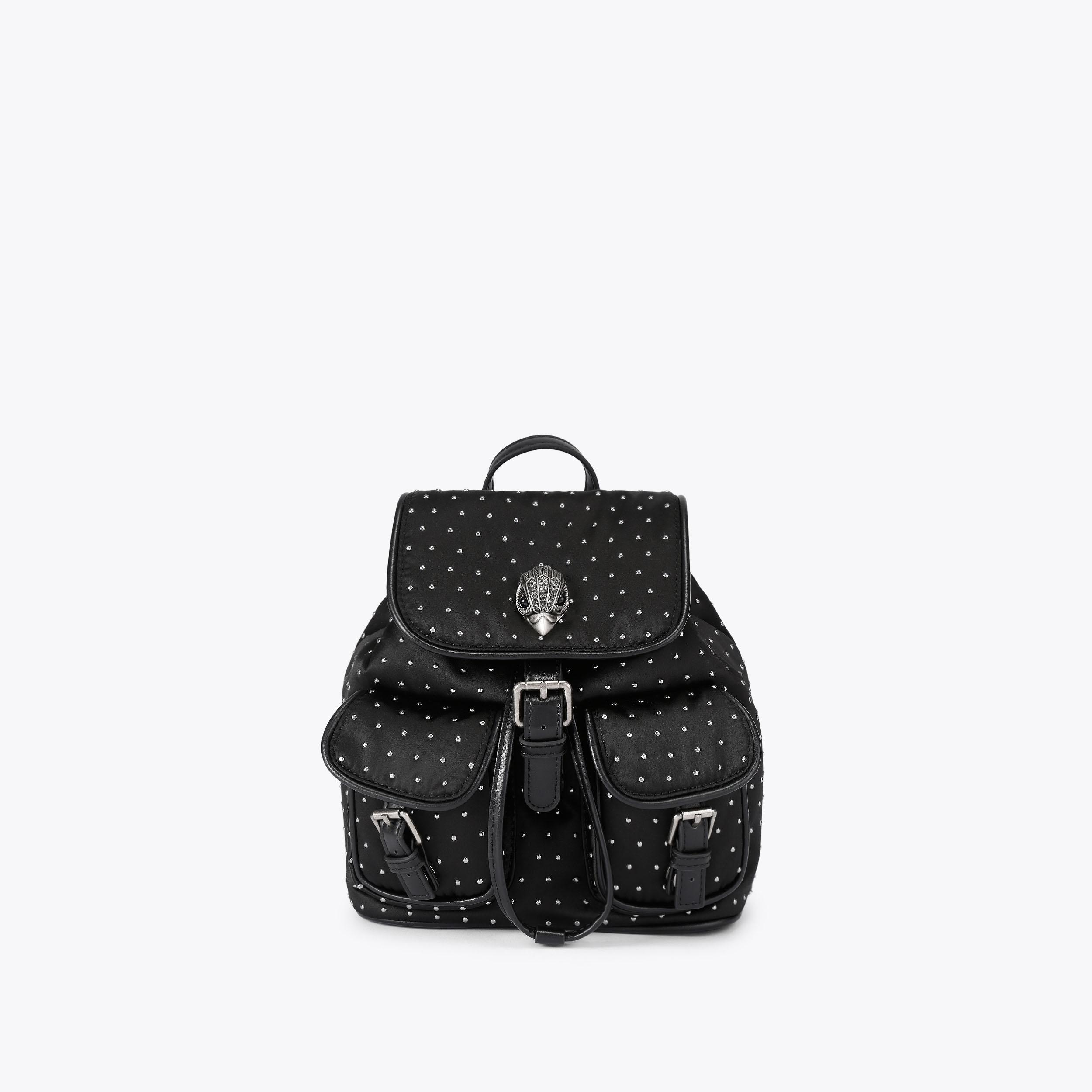 HOXTON SM BACKPACK STUDS Black Studded Backpack by KURT  display picture 3