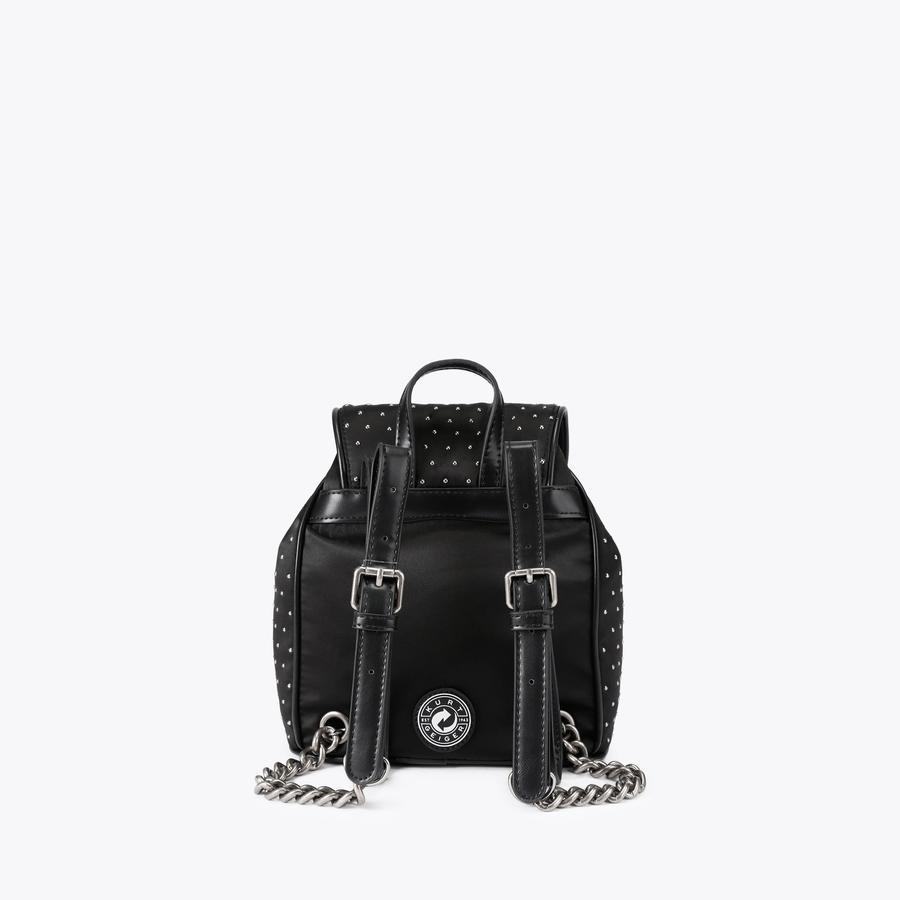 HOXTON SM BACKPACK STUDS Black Studded Backpack by KURT GEIGER LONDON