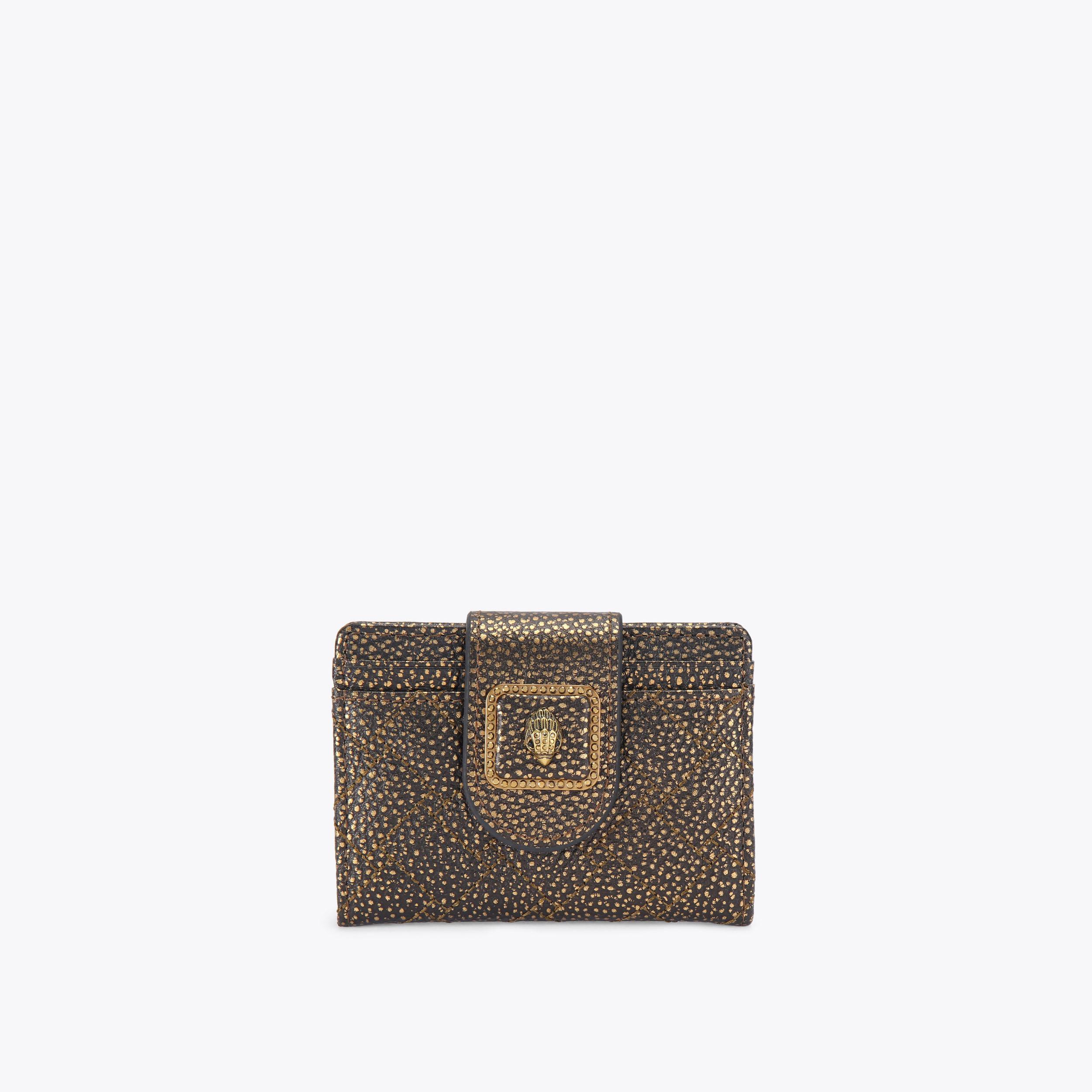 MULTI CARD PIMLICO Bronze Metallic Purse by KURT GEIGER LONDON