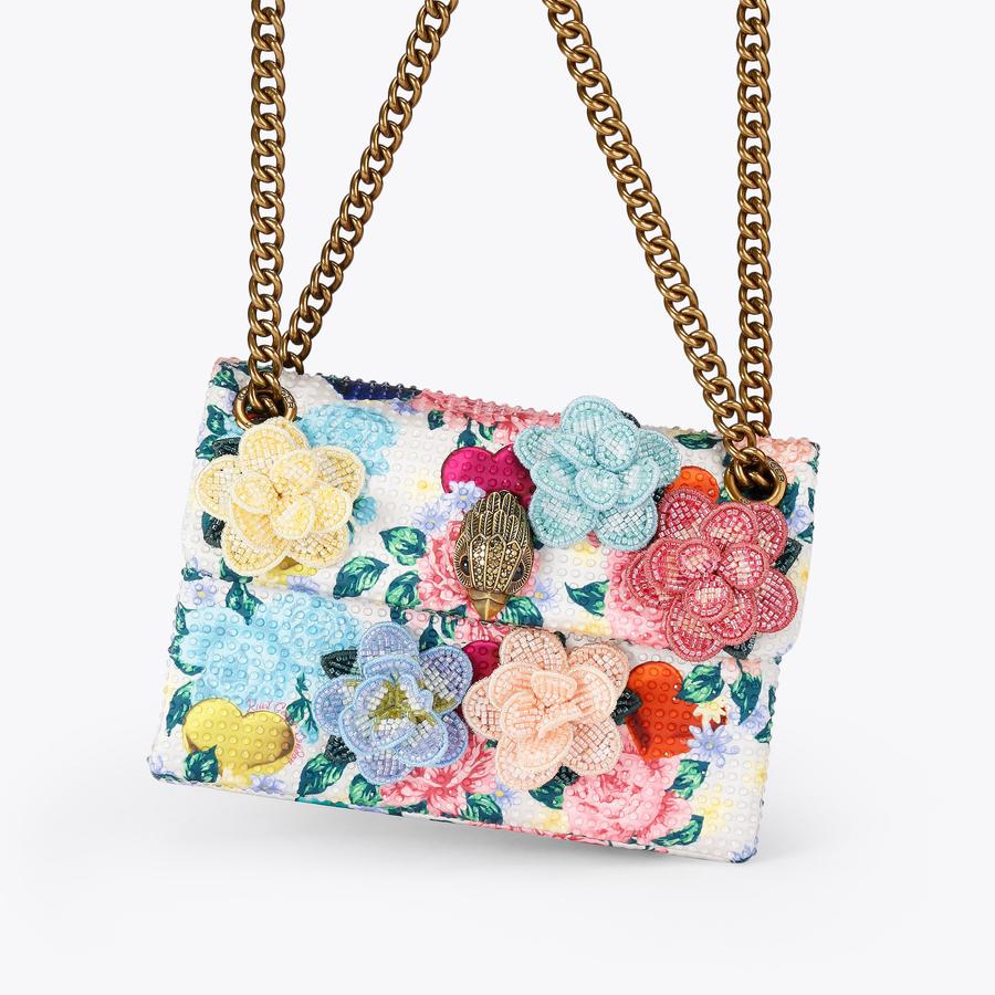 MINI KENSINGTON FLOWER Floral Print Cross Body Bag by KURT GEIGER