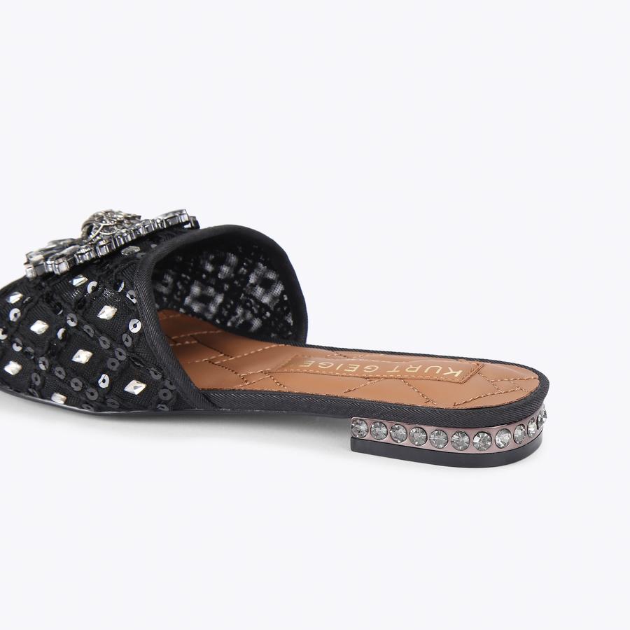 CHELSEA C FLAT SANDAL Slip On Sandal by KURT GEIGER LONDON