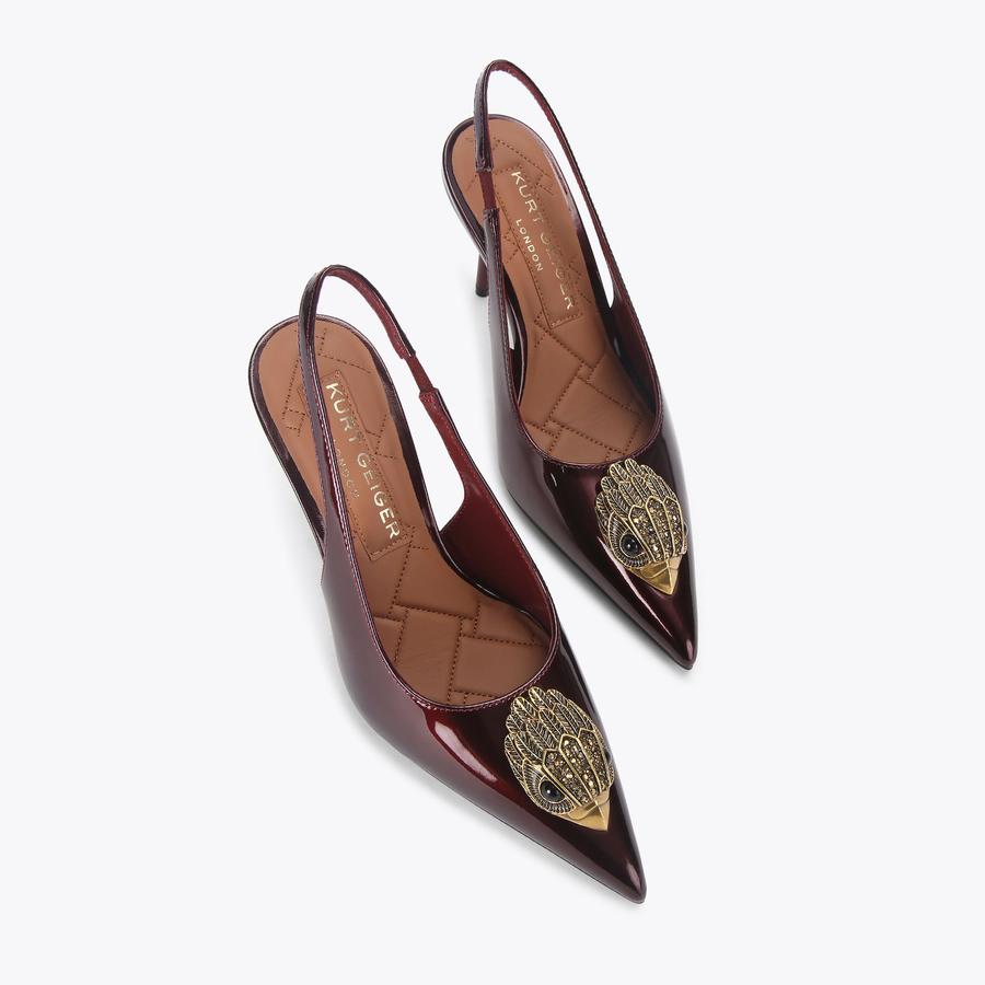 Large Eagle Sling Back Heel