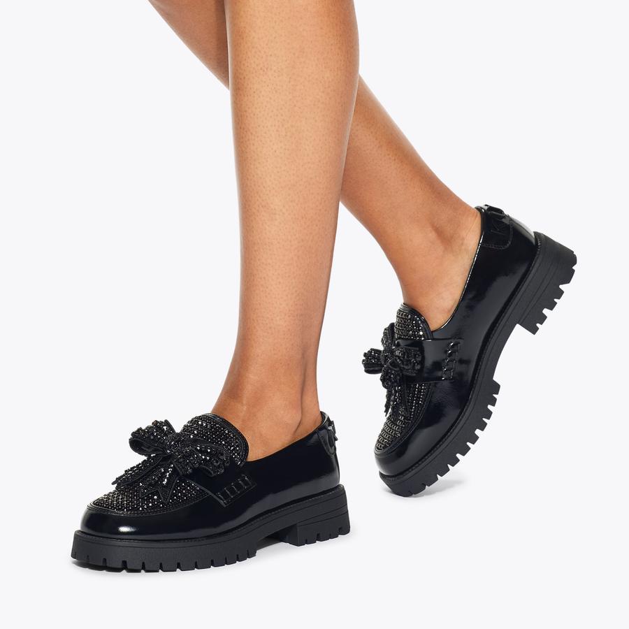 靴 Y2K Crystal jewelry Leather Loafers Y2K Crystal jewelry Leather Loafers Sparkly Pink Loafers