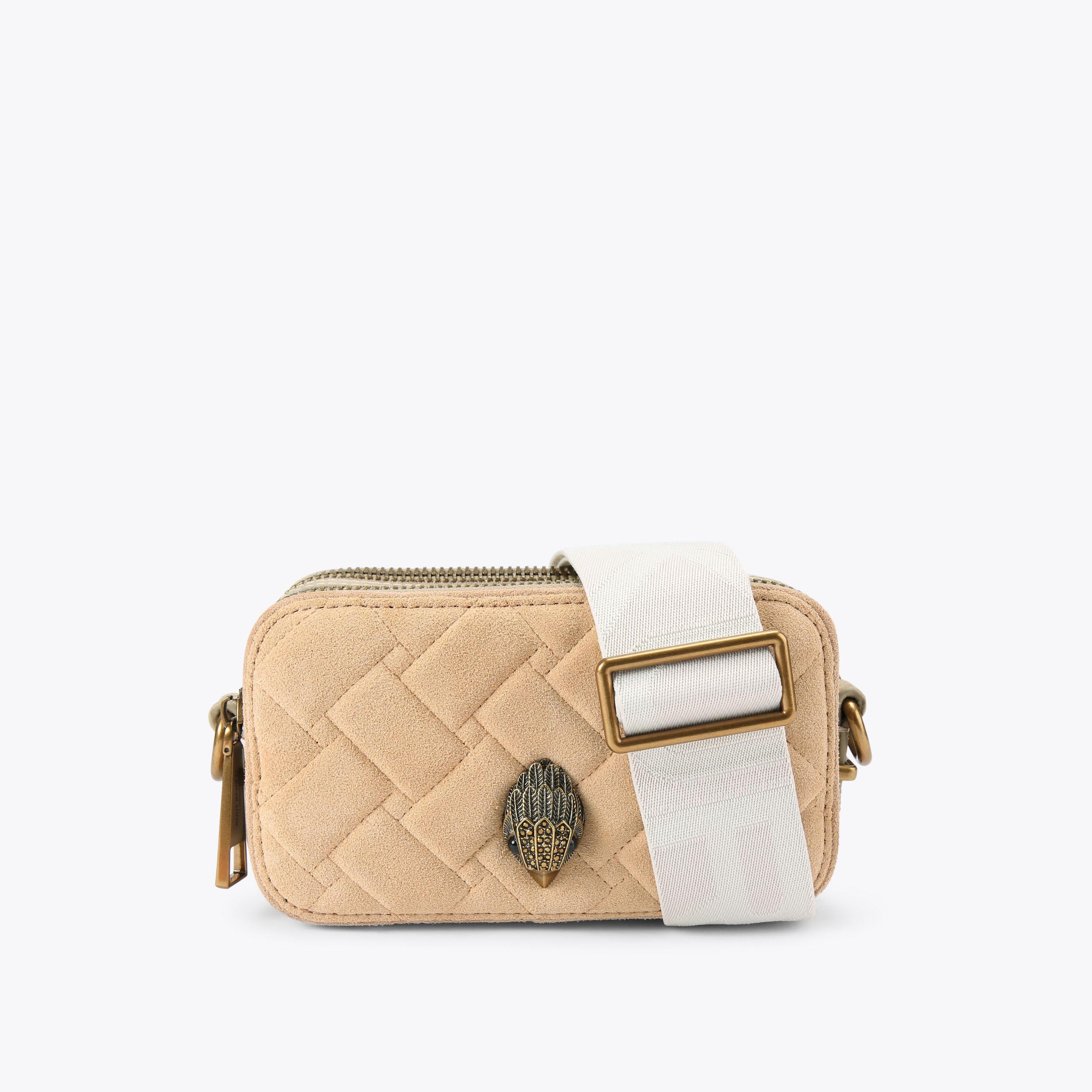 2Z SM KENSINGTON CAMERA Leather Suede Kensington Camera Bag by