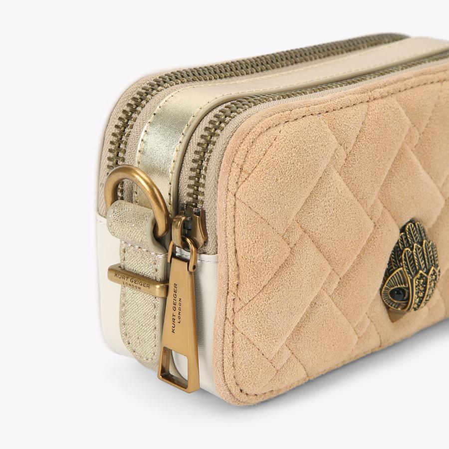 2Z SM KENSINGTON CAMERA Leather Suede Kensington Camera Bag by