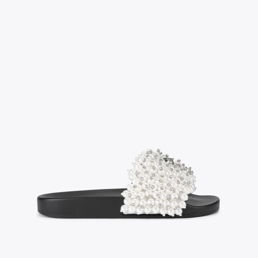 Meena Eagle Beaded Sandal