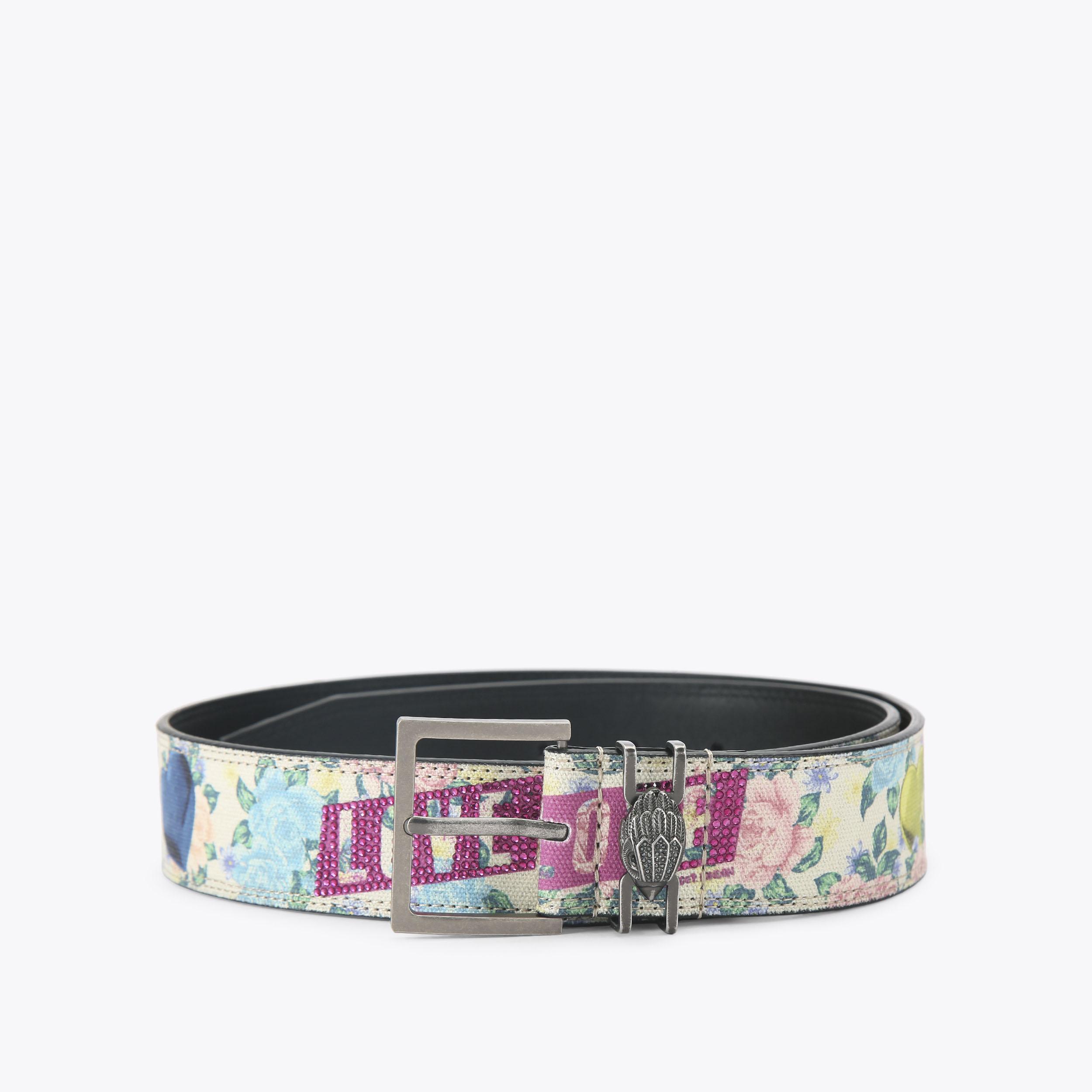 Zimmermann Floral Multi-Color Fabric Belt with Covered Buckle il_fullxfull.6607163071_iieq.jpg main image 2