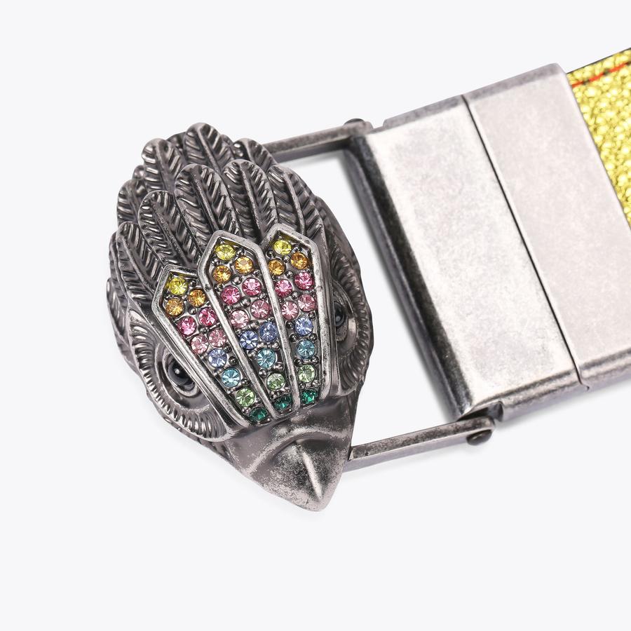REVERSIBLE 38 EAGLE BELT Rainbow Pebble Grain Belt by KURT  display picture 1