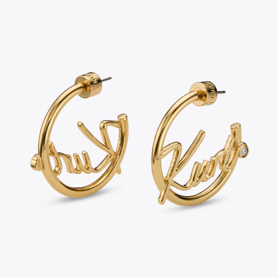 KURT SCRIPT HOOP by KURT GEIGER LONDON