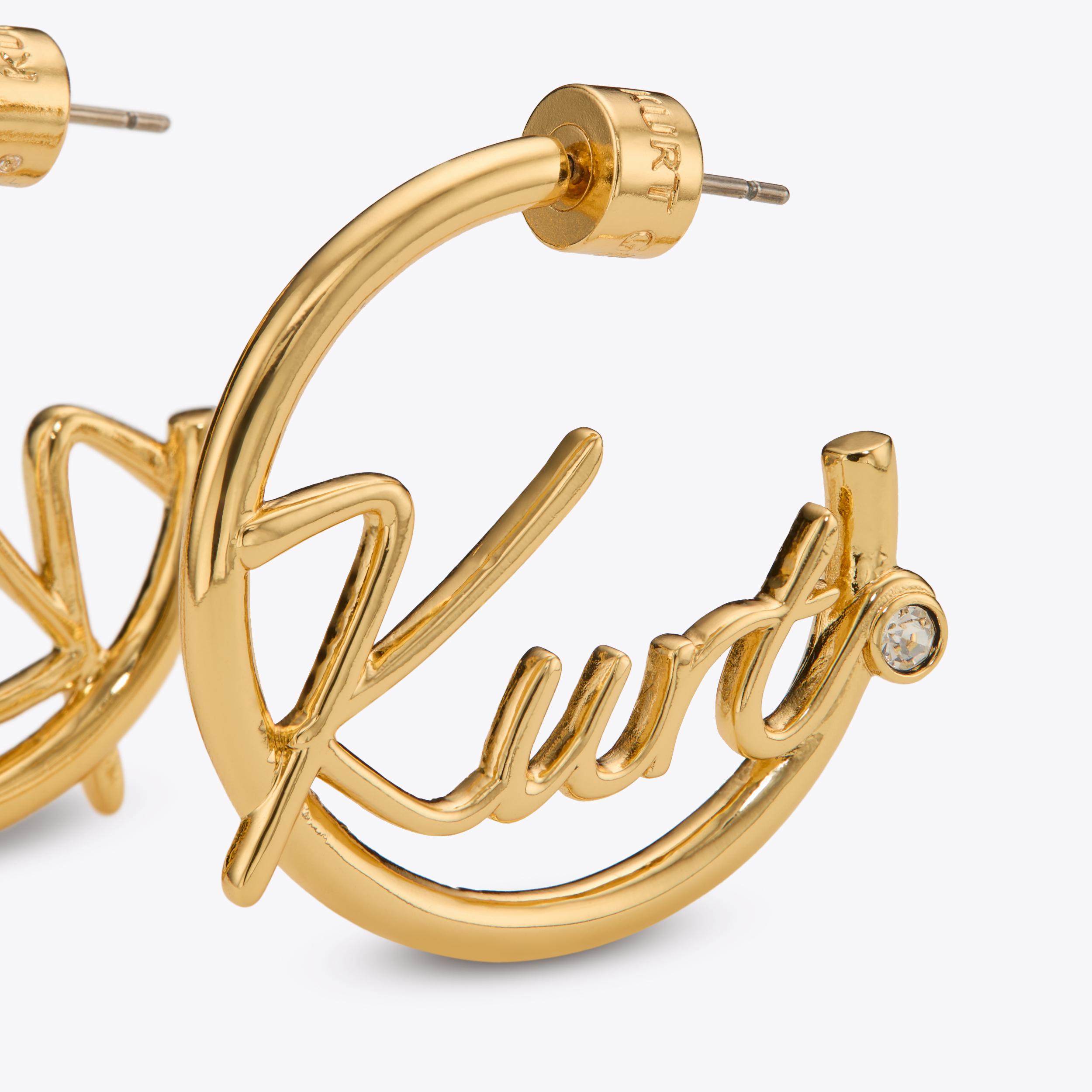 KURT SCRIPT HOOP by KURT GEIGER LONDON