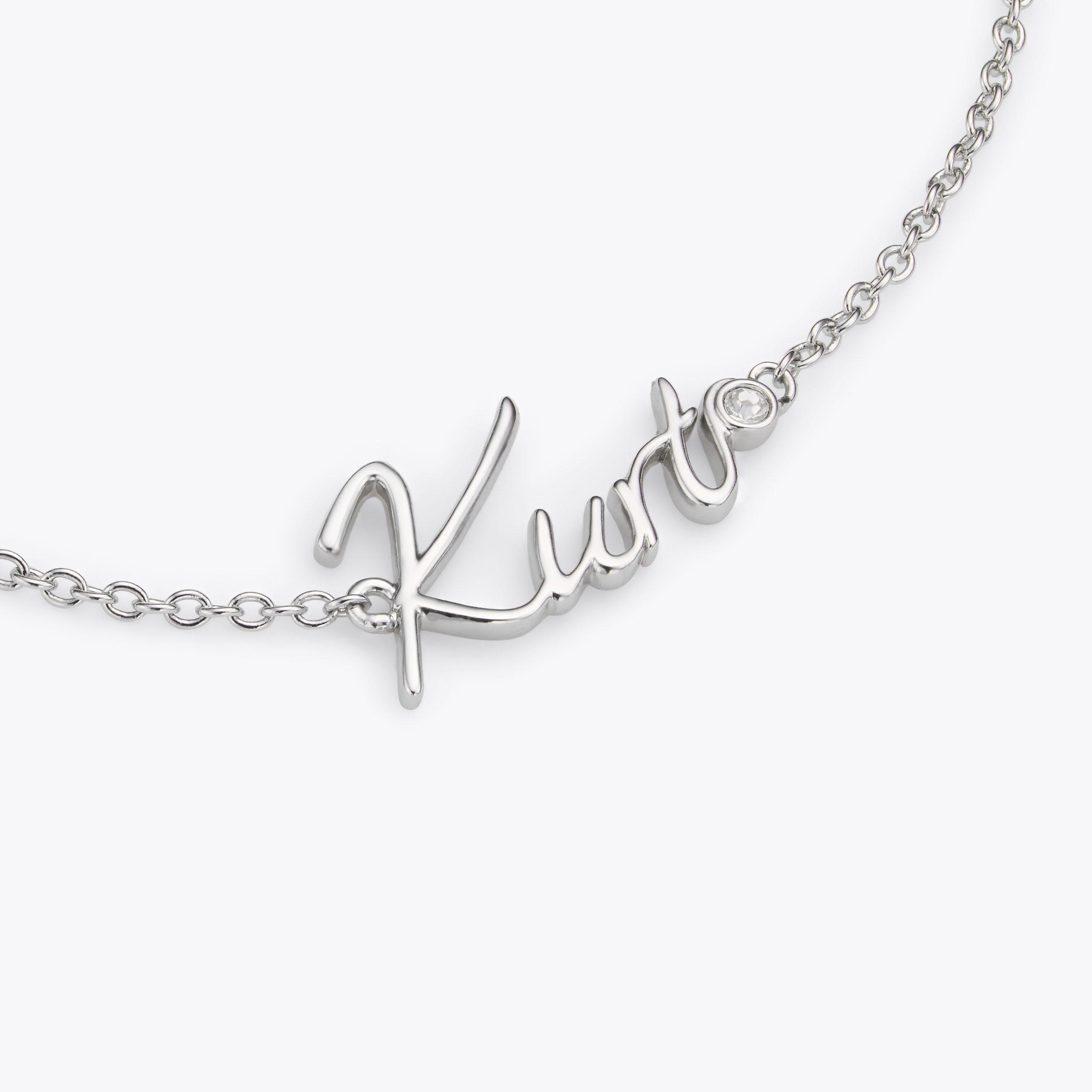 KURT SCRIPT BRACELET by KURT GEIGER LONDON