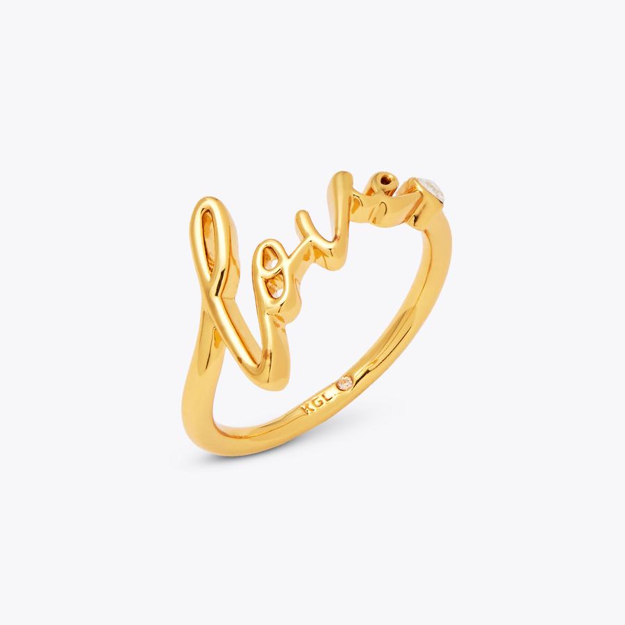 LOVE RING by KURT GEIGER LONDON