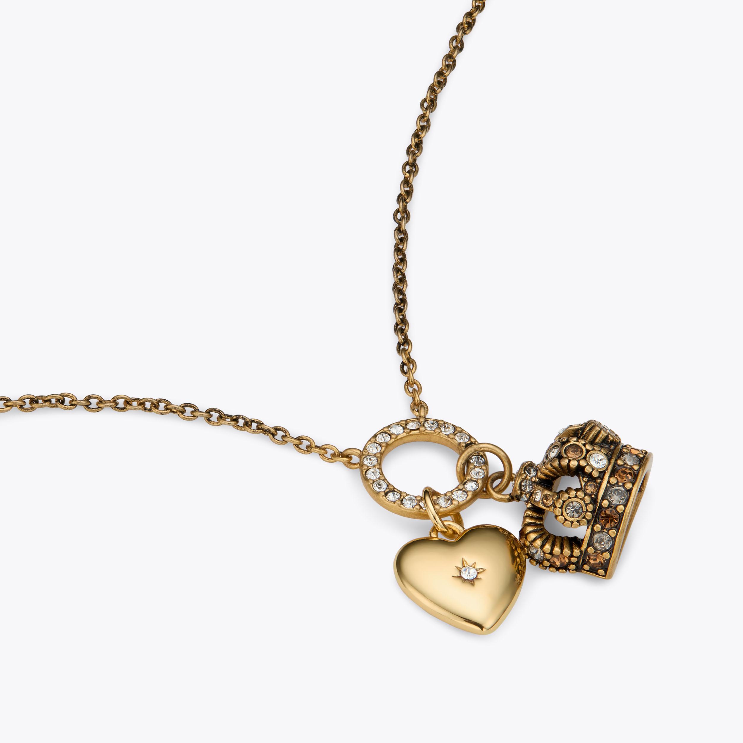 CROWN CHARM NECKLACE by KURT GEIGER LONDON