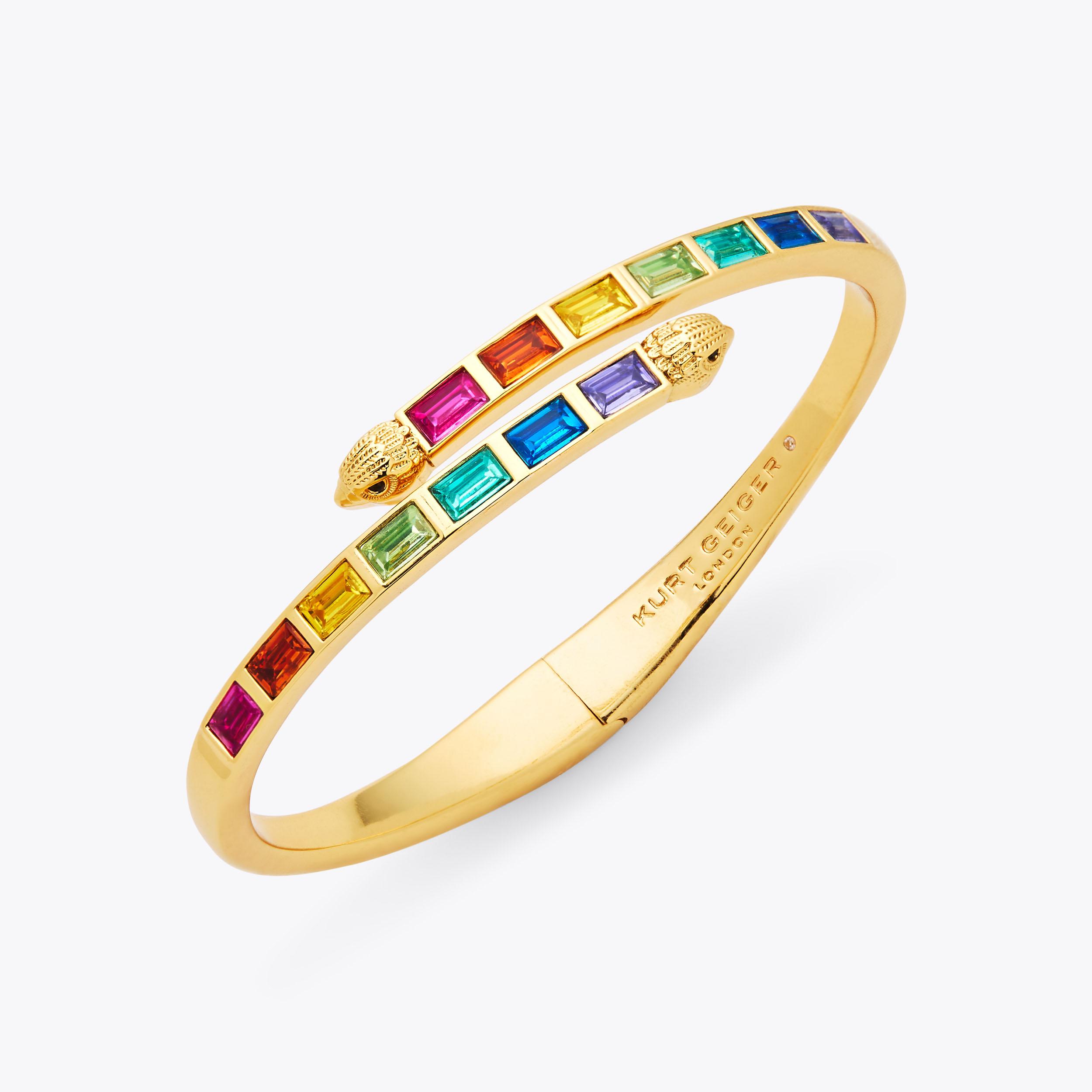 EAGLE BAGUETTE BANGLE by KURT GEIGER LONDON