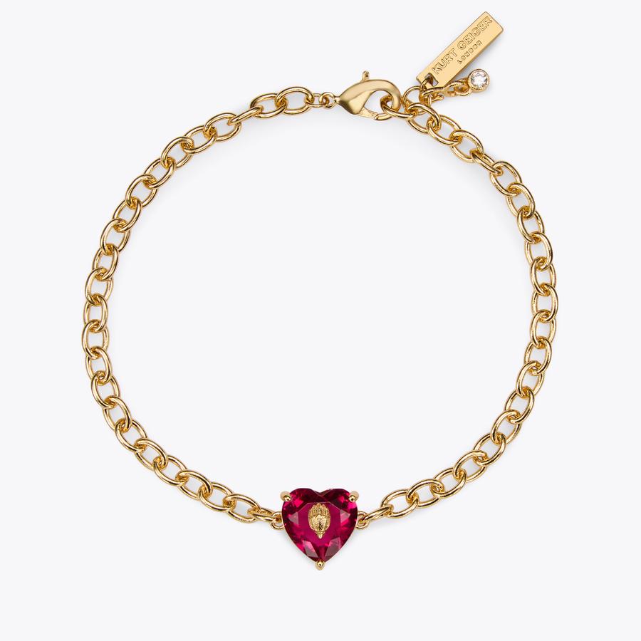 Crystal Heart Bracelet