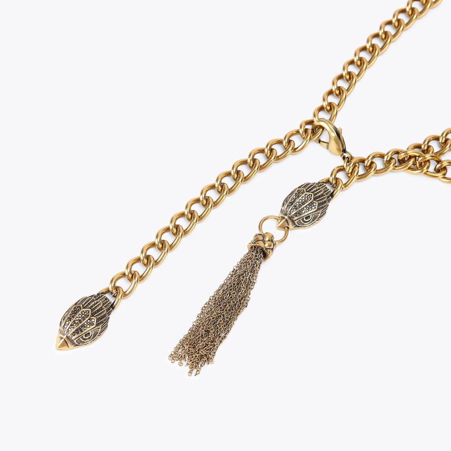 Brand new tassel gold belt Women High Waist Hip Gold Metal Chain Fashion Belt Bling  main image 2