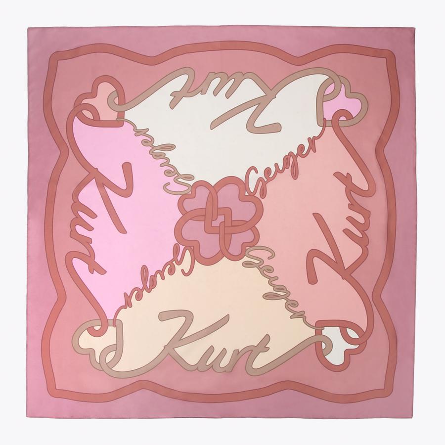 LG SQUARE SCARF by KURT GEIGER LONDON