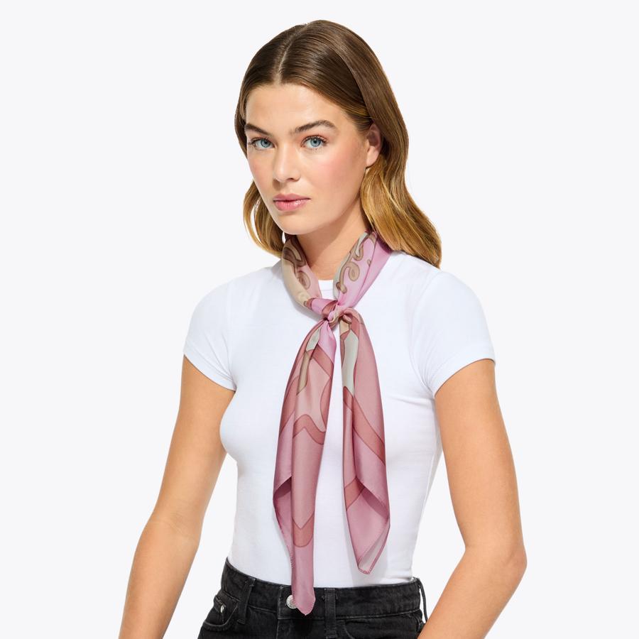 LG SQUARE SCARF by KURT GEIGER LONDON