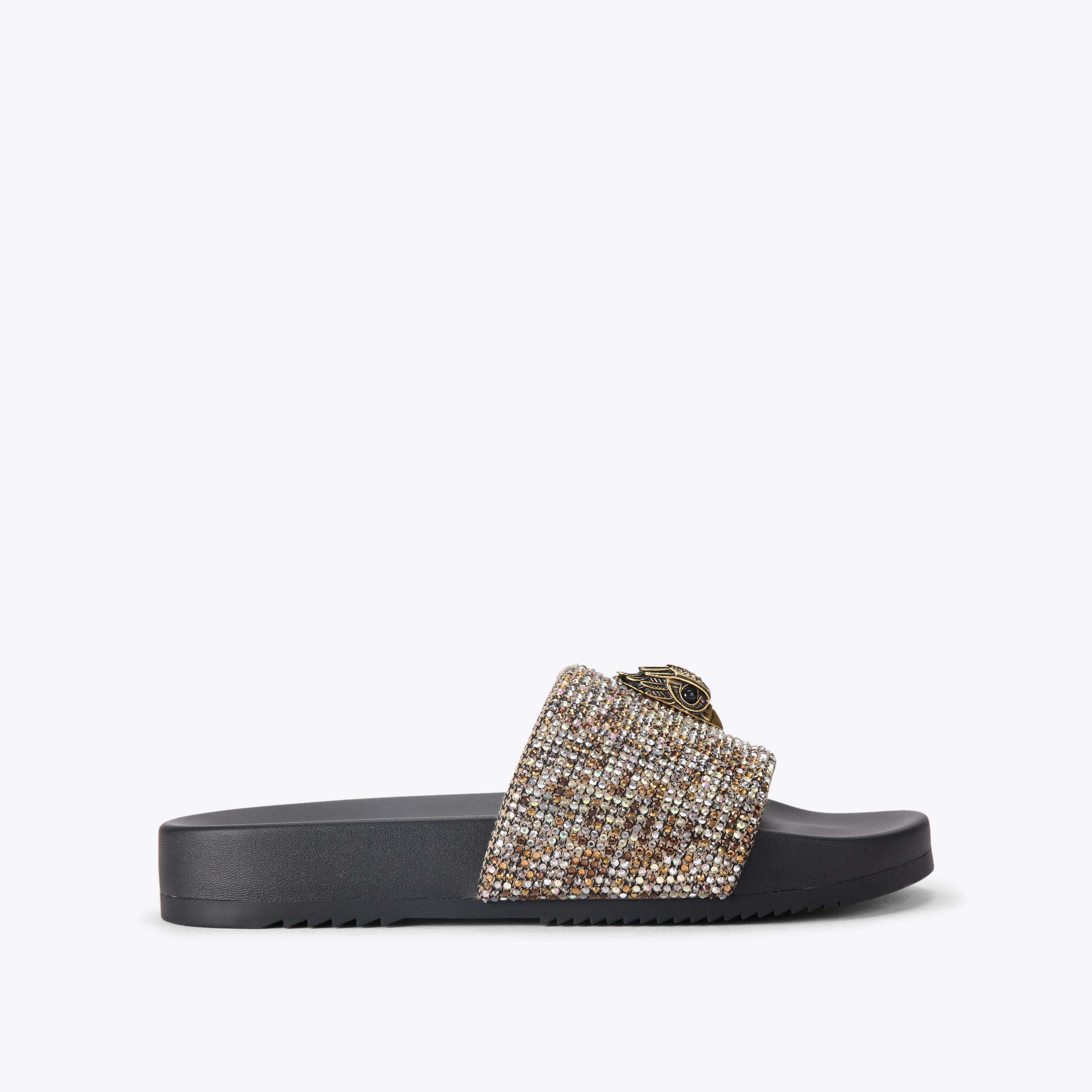 BROCKWELL SLIDE Slide On Sandal by KURT GEIGER LONDON