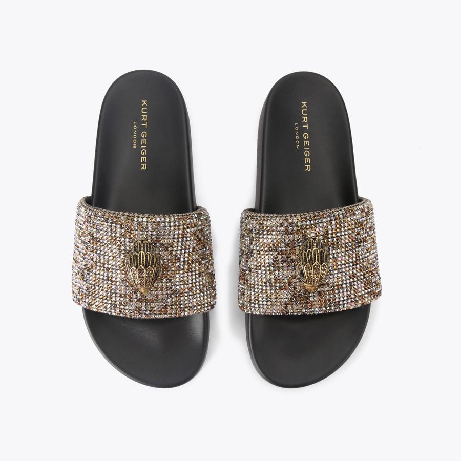 BROCKWELL SLIDE Slide On Sandal by KURT GEIGER LONDON