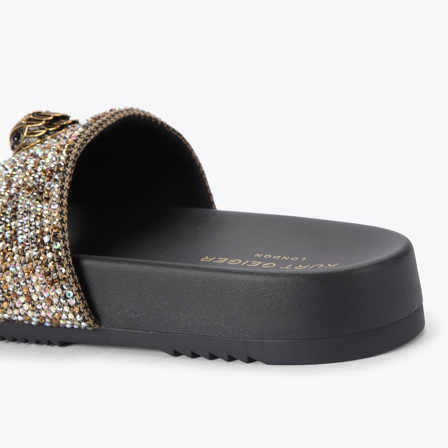 BROCKWELL SLIDE Slide On Sandal by KURT GEIGER LONDON