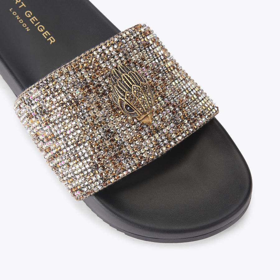 BROCKWELL SLIDE Slide On Sandal by KURT GEIGER LONDON