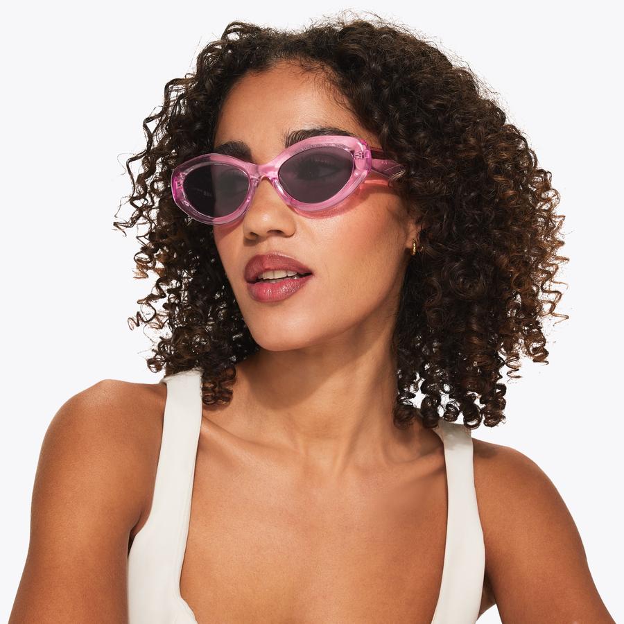 小物 mame kurogouchi Cat Eye Sunglasses 22SS KENSINGTON SM CAT-EYE Pale Pink Cat Eye Sunglasses by Kurt Geiger