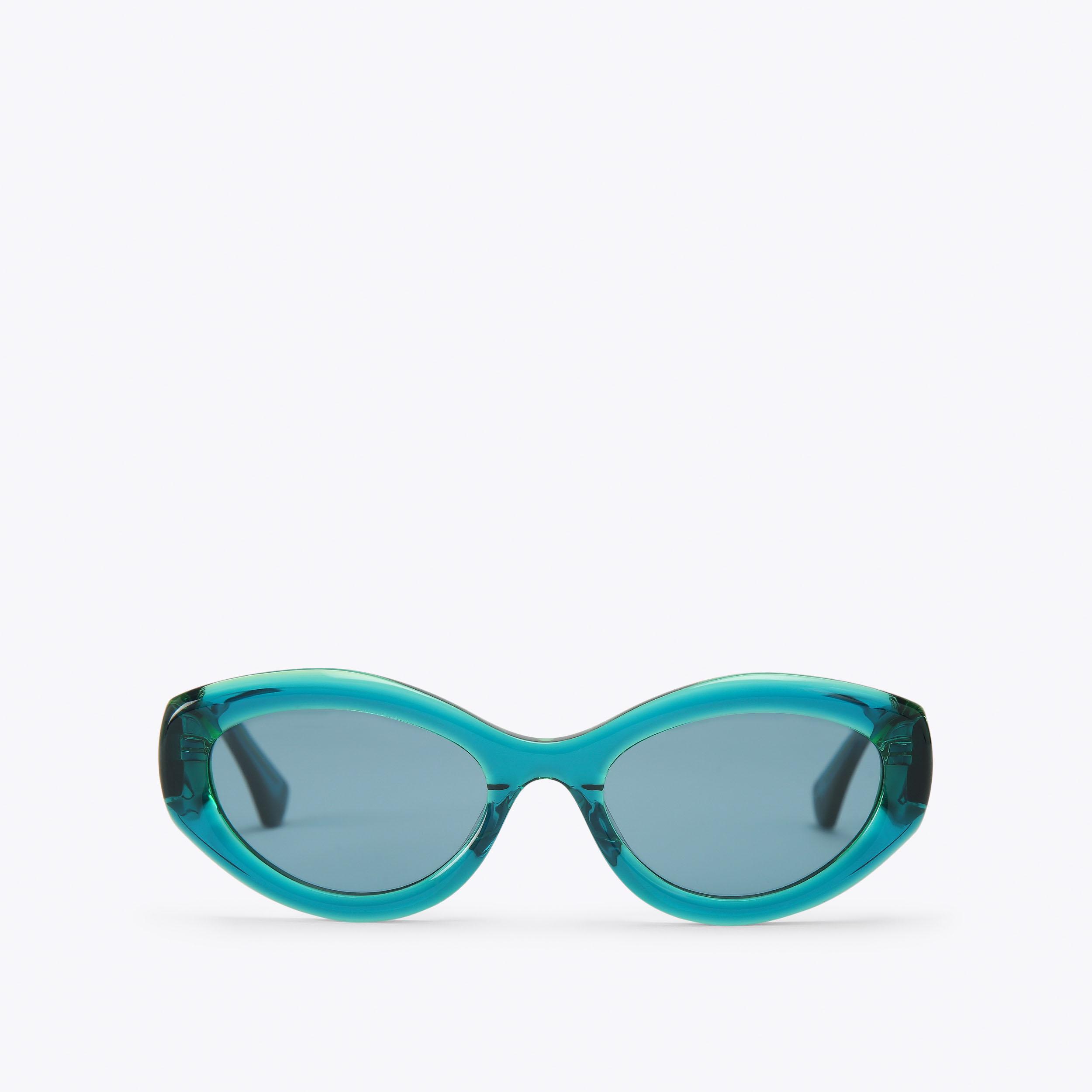 KENSINGTON SM CAT-EYE Teal Acetate Kensington Sunglasses by Kurt