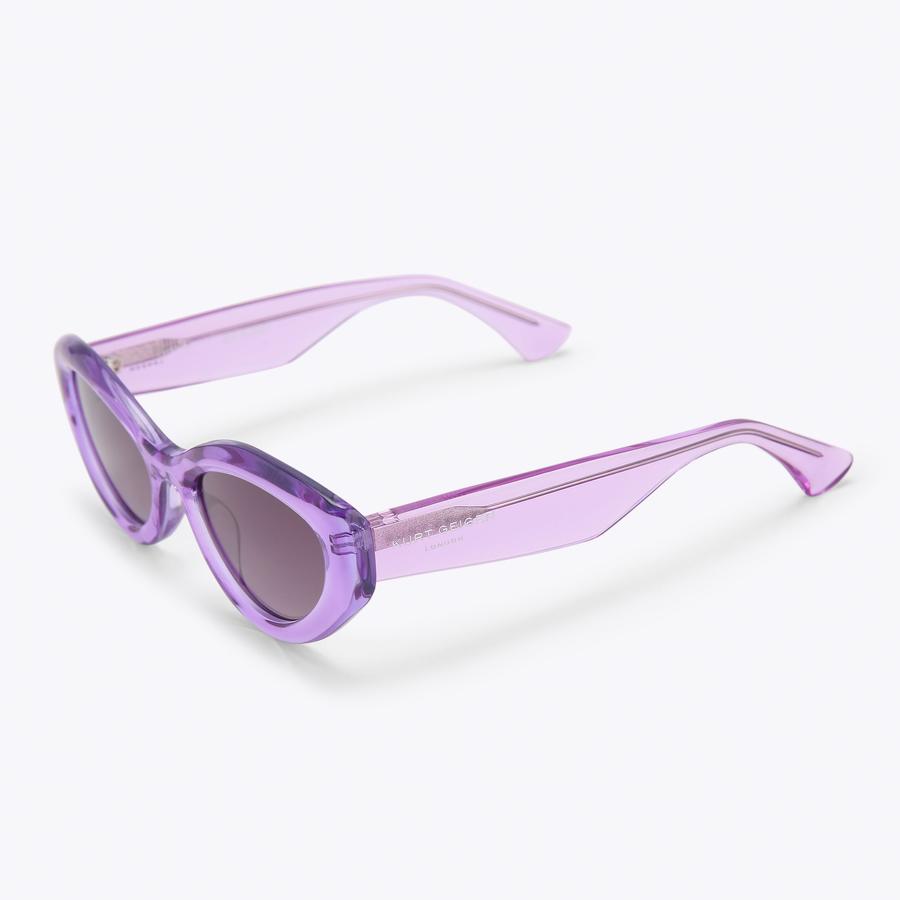 KENSINGTON SM CAT-EYE Purple Acetate Kensington Sunglasses  display picture 1