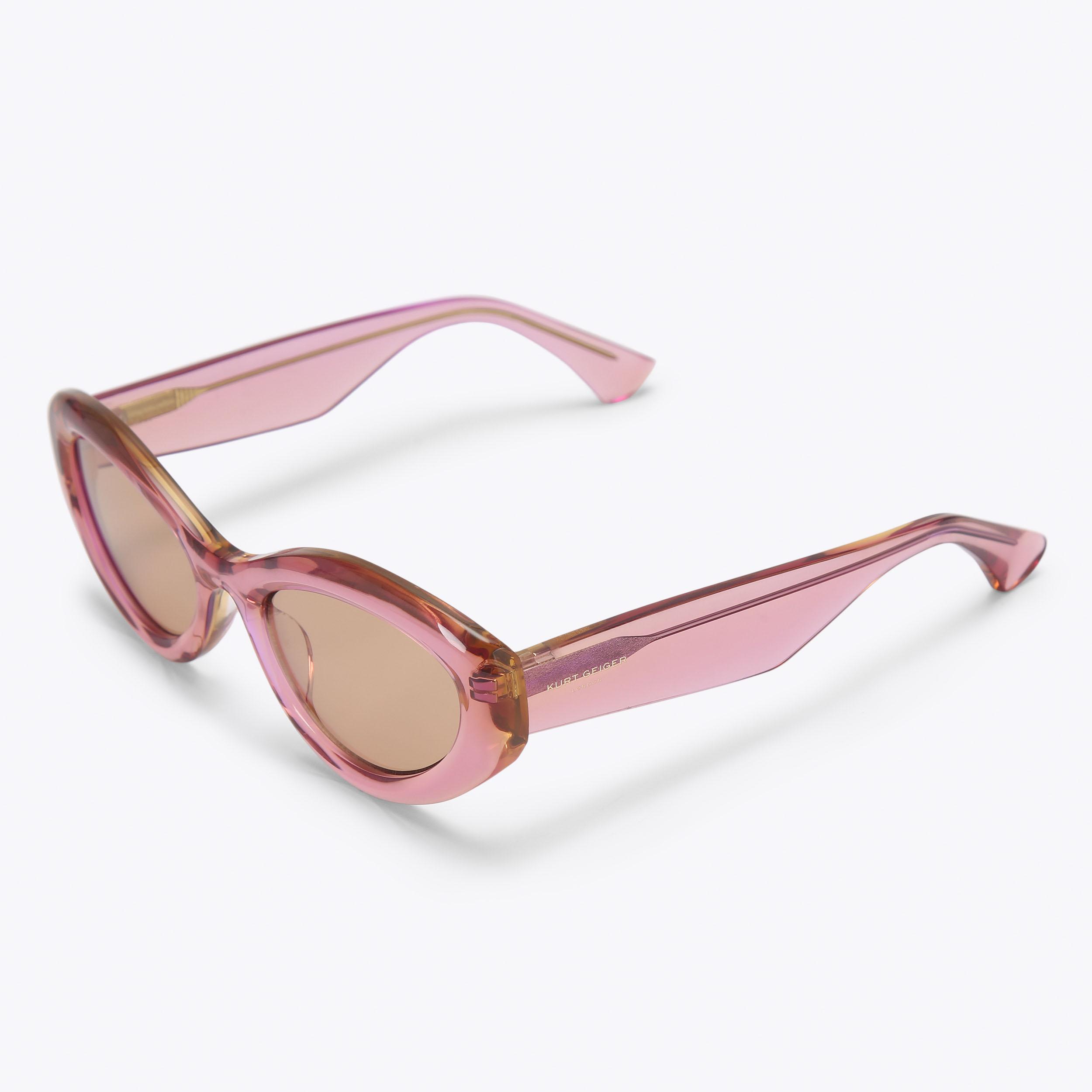 KENSINGTON SM CAT-EYE Pink Acetate Kensington Cat Eye Sunglasses