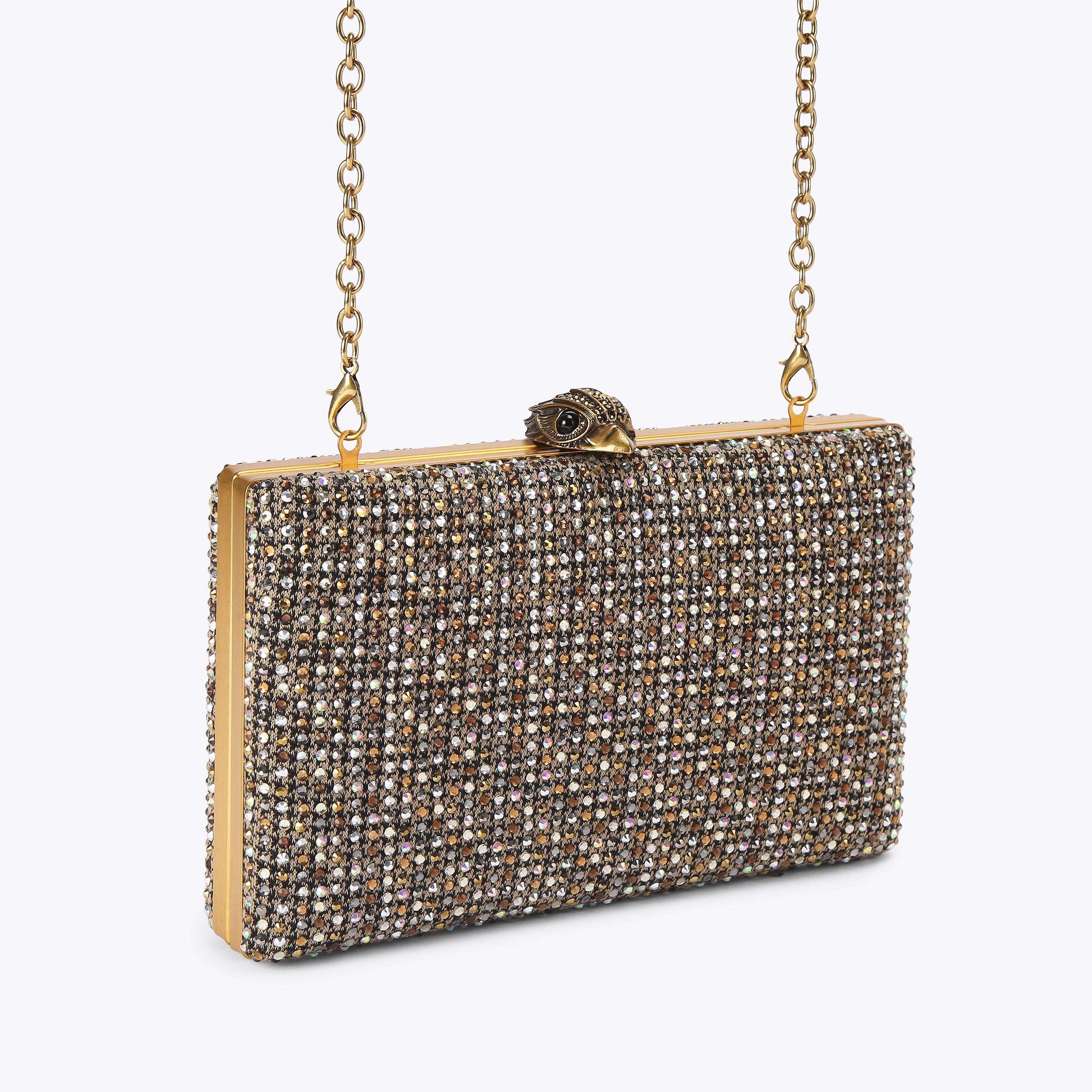 Crystal Style(クリスタイル) CRYSTAL KENSINGTON CLUTCH Crystal Clutch Bag by Kurt Geiger London