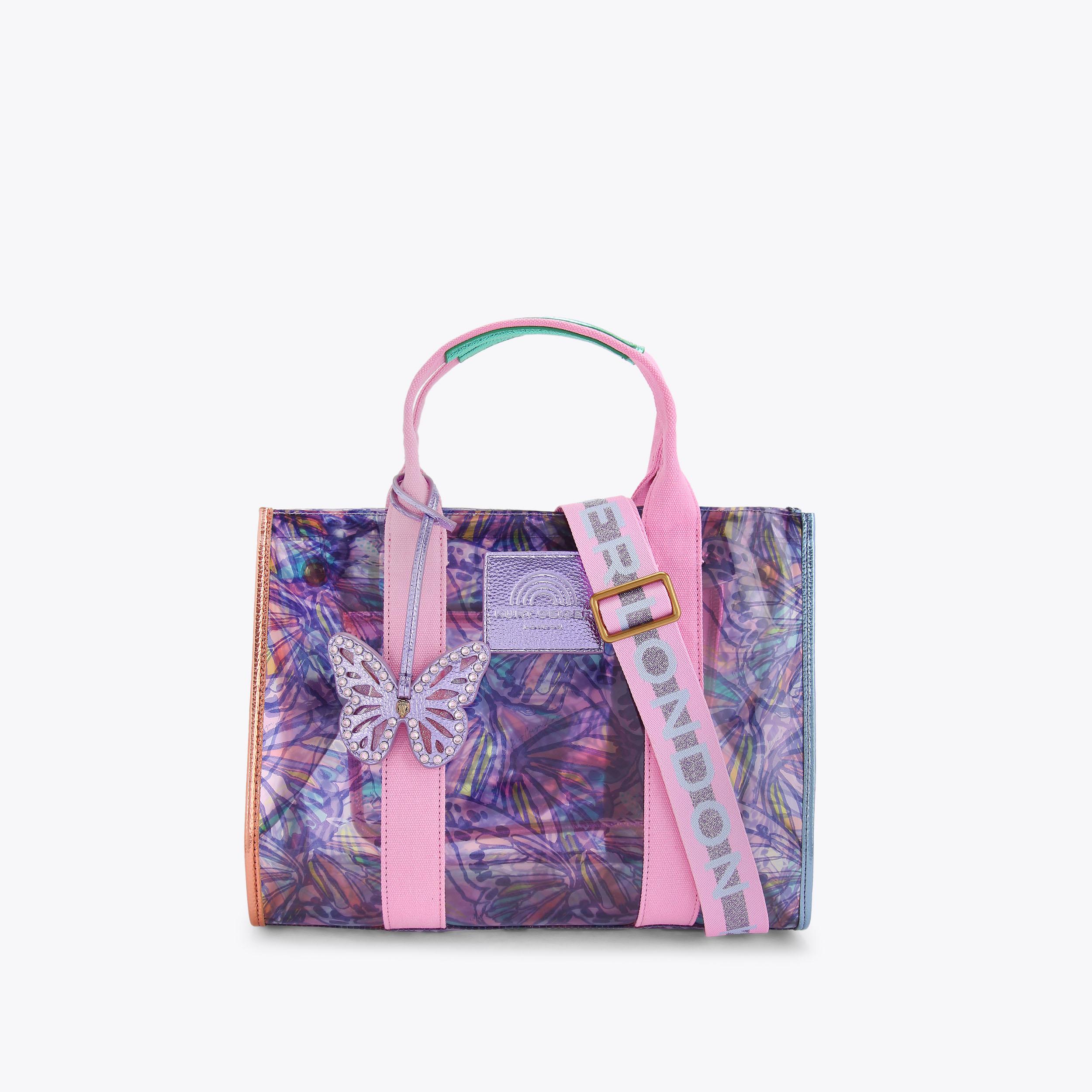 VINYL SOUTHBANK TOTE Vinyl Southbank Tote Bag by Kurt Geiger London