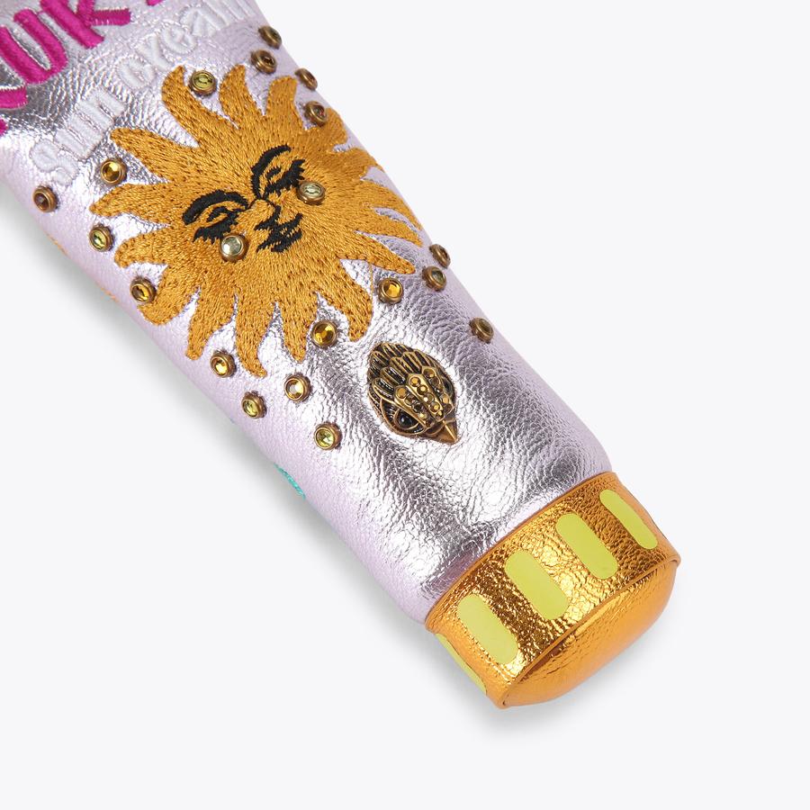 SUNSCREEN CHARM Suncream keyring Charm by Kurt Geiger London