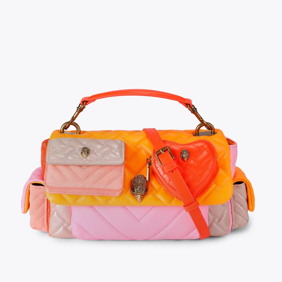 Various – NG II KENSINGTON MULTIPOCKET SH Orange Pink Neon Shoulder Bag by Kurt