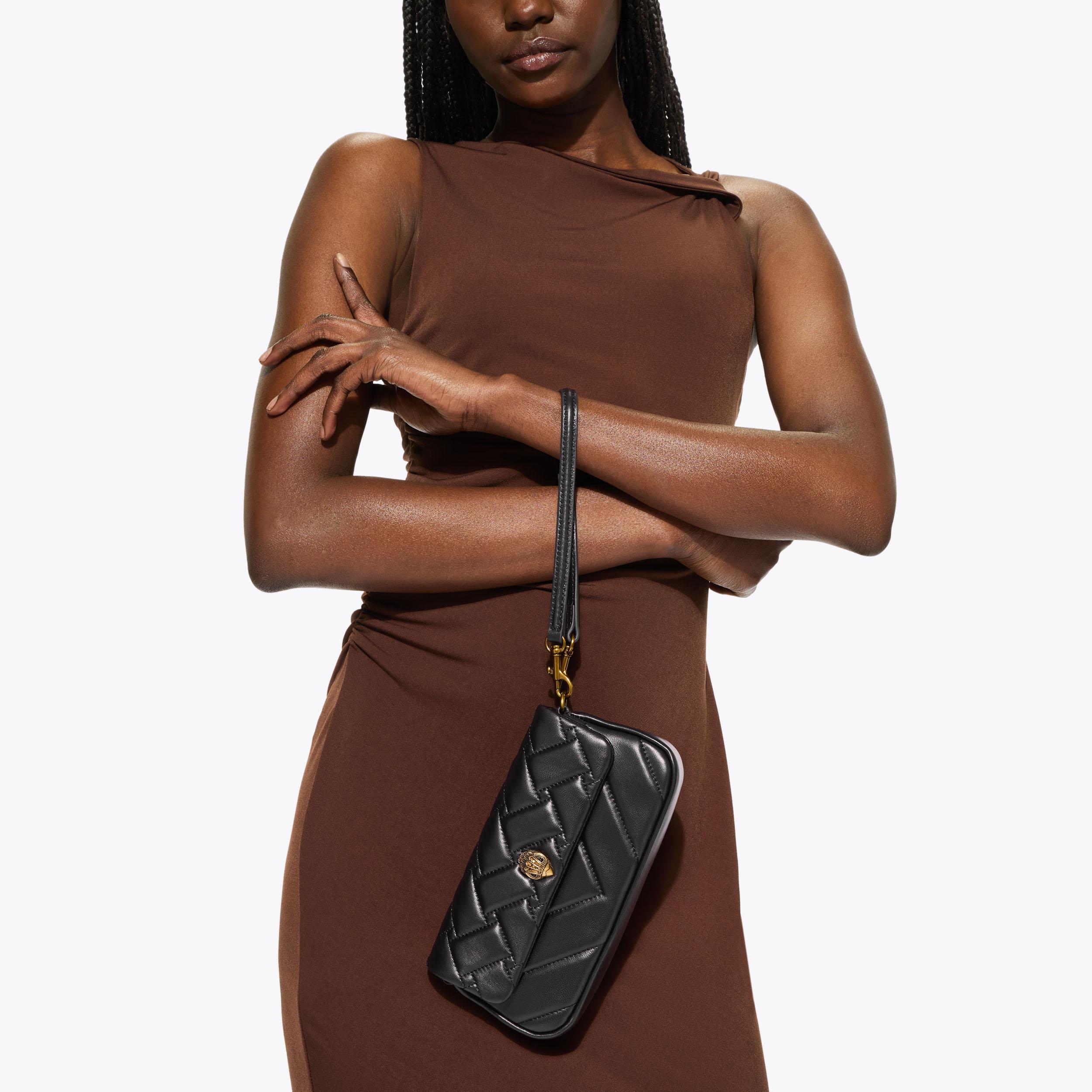 PICKLE SHOULDER BAG Black Pickle Shoulder Bag by Kurt Geiger London