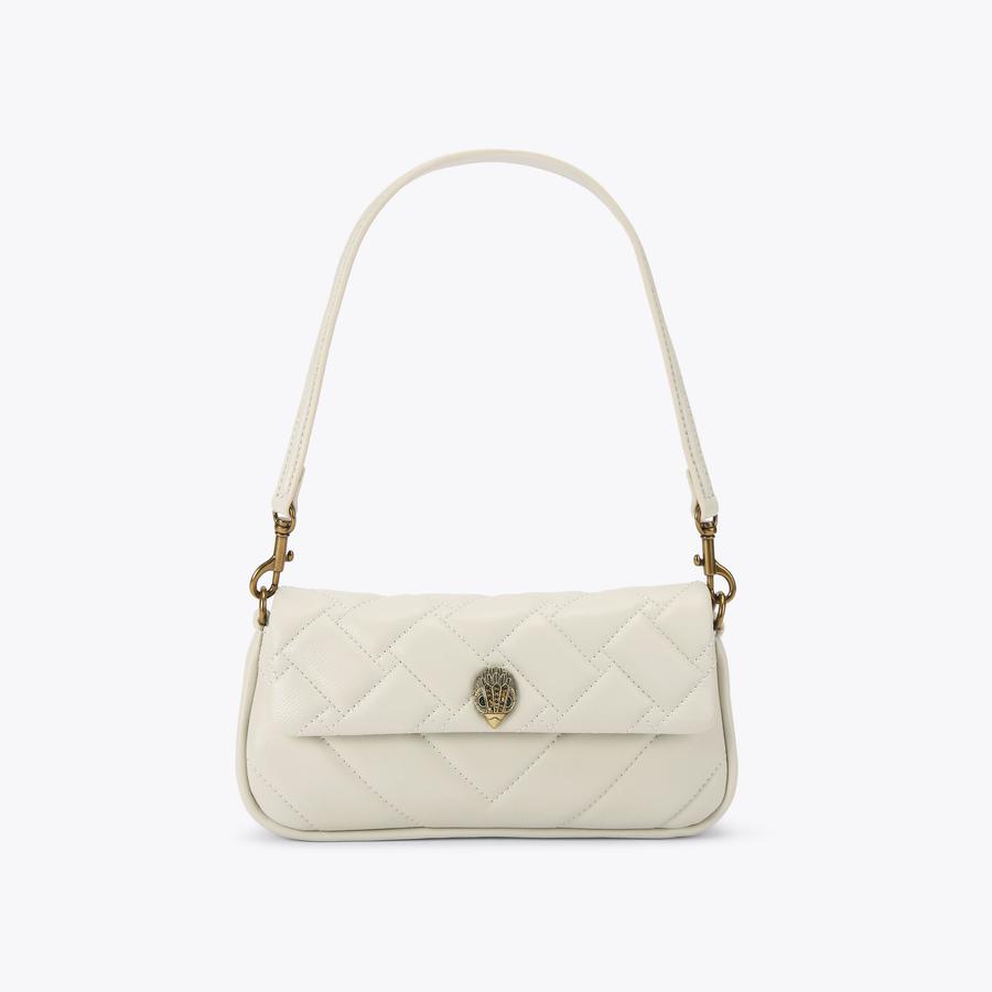 PICKLE SHOULDER BAG Bone Leather Shoulder Bag by Kurt Geiger London