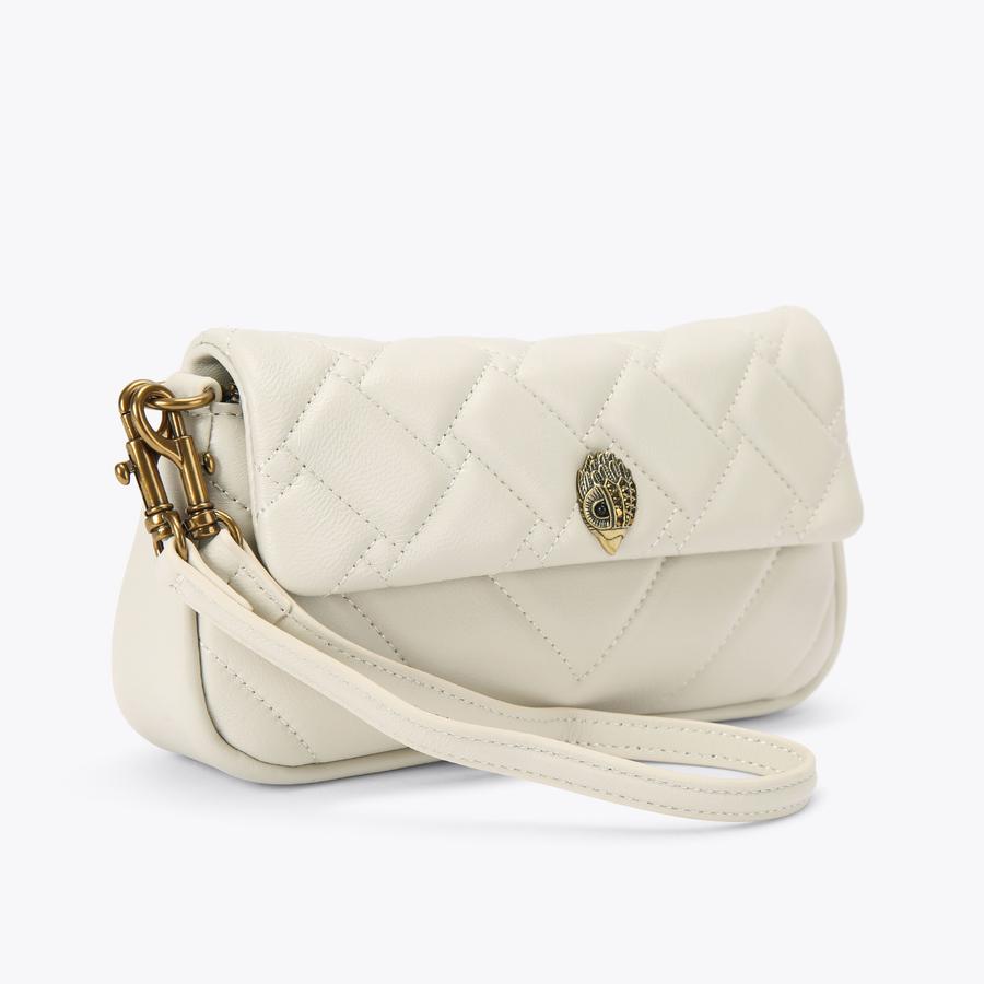 PICKLE SHOULDER BAG Bone Leather Shoulder Bag by Kurt Geiger London