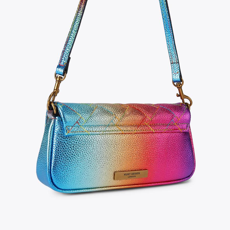 PICKLE SHOULDER BAG Ombre Leather Shoulder Bag by Kurt Geiger London