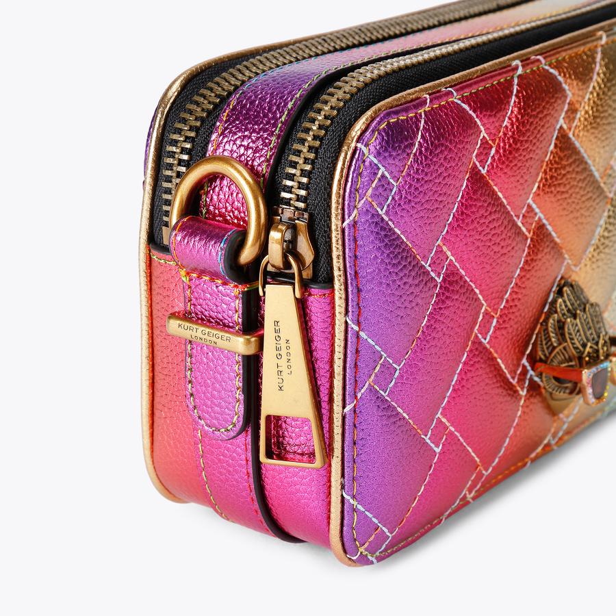 2Z KENSINGTON CAMERA Ombre Pebble Grain Cross Body Bag by Kurt