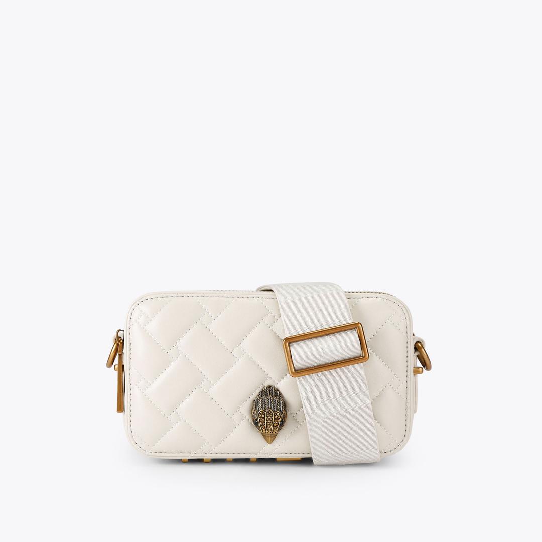 2Z Kensington Camera Kurt Bone Leather Cross Body Bag By Kurt Geiger London · Kurt Geiger London