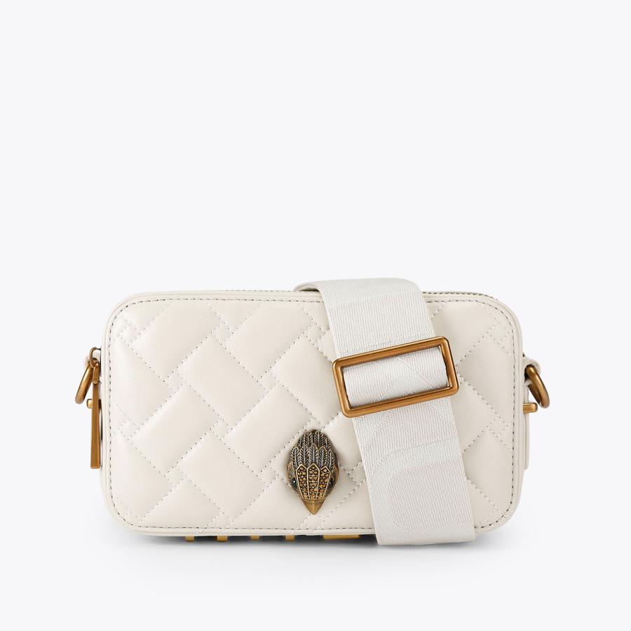 2Z KENSINGTON CAMERA KURT Bone Leather Cross Body Bag by Kurt