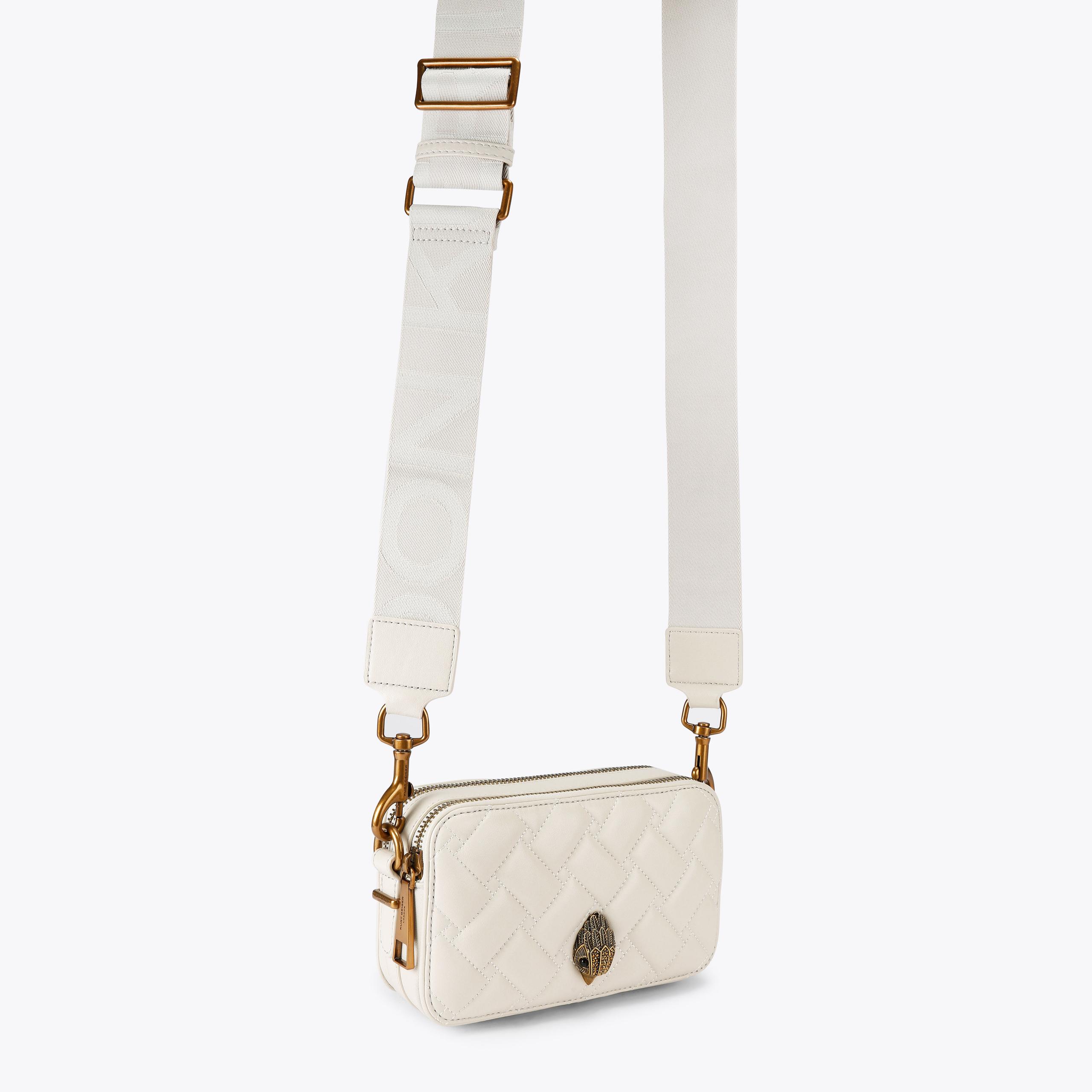 2Z KENSINGTON CAMERA KURT Bone Leather Cross Body Bag by Kurt