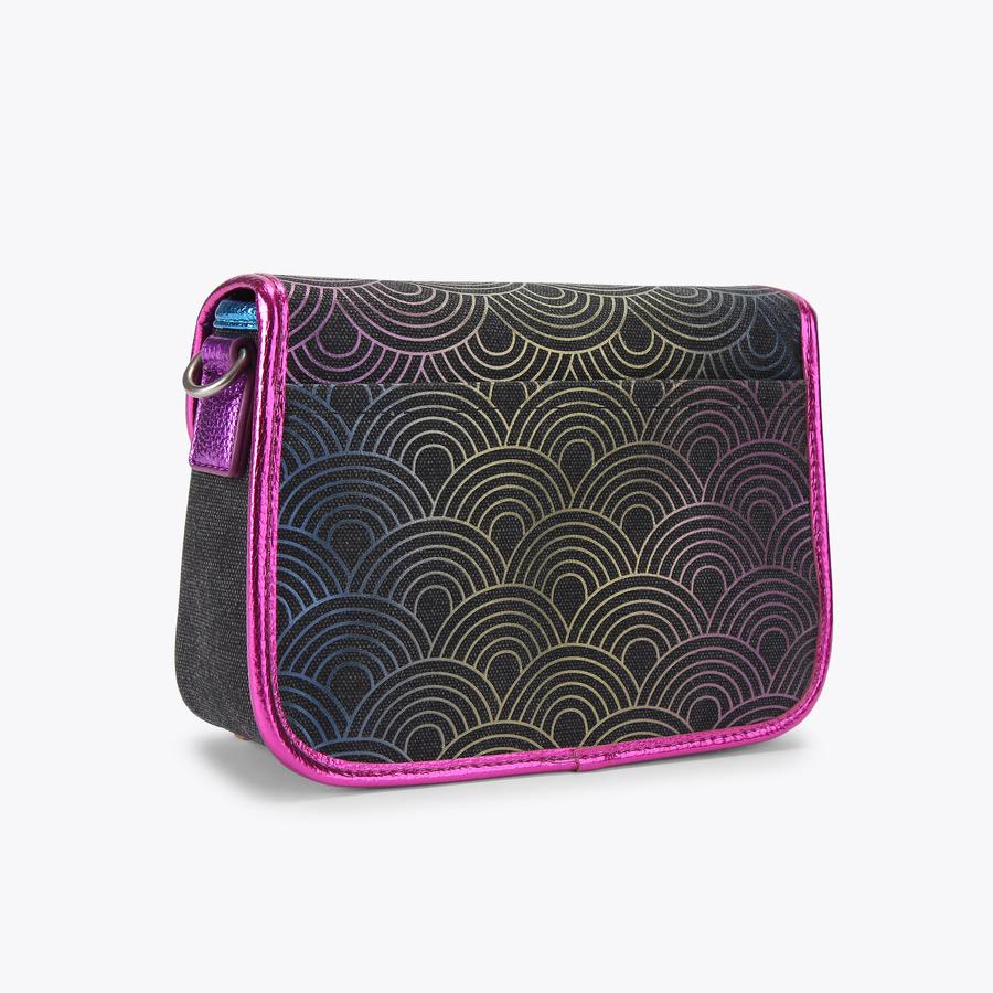 SOUTHBANK SM SATCHEL Canvas Ombre Rainbow Satchel Bag by Kurt
